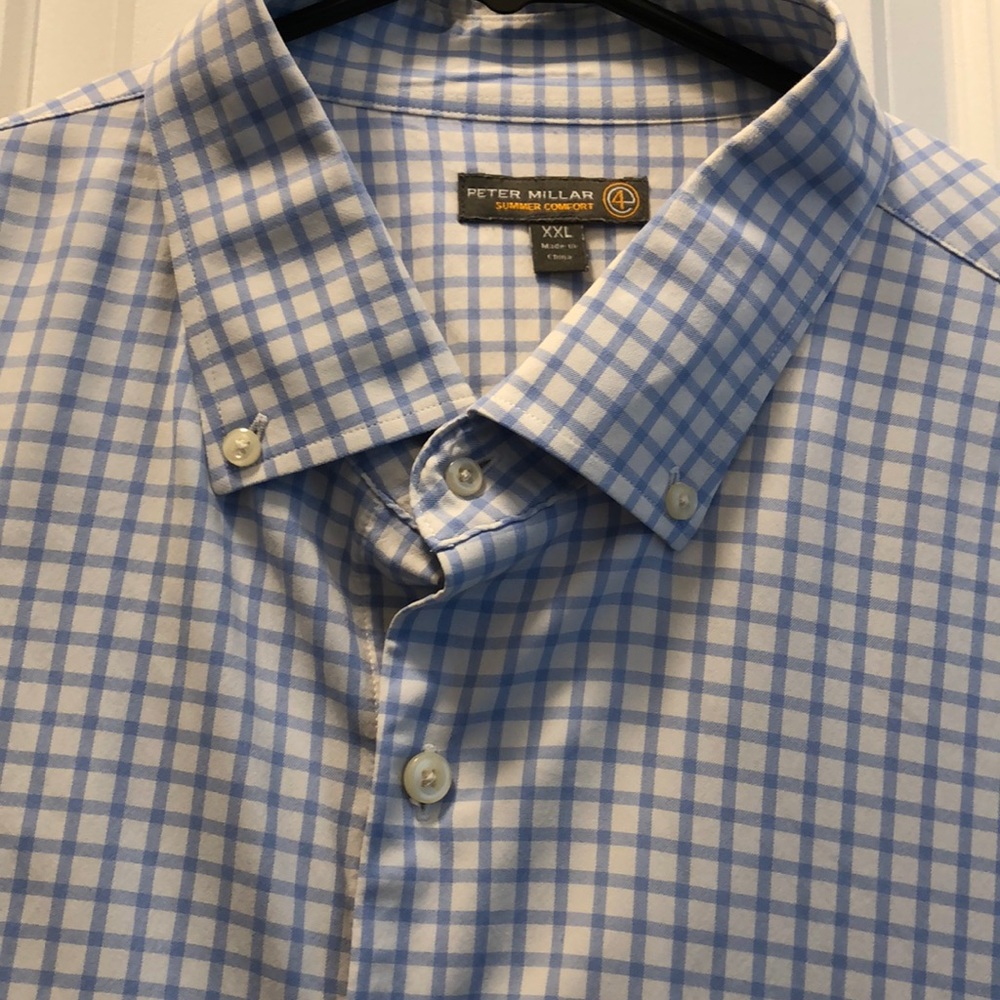 Peter Millar Golf Button Down